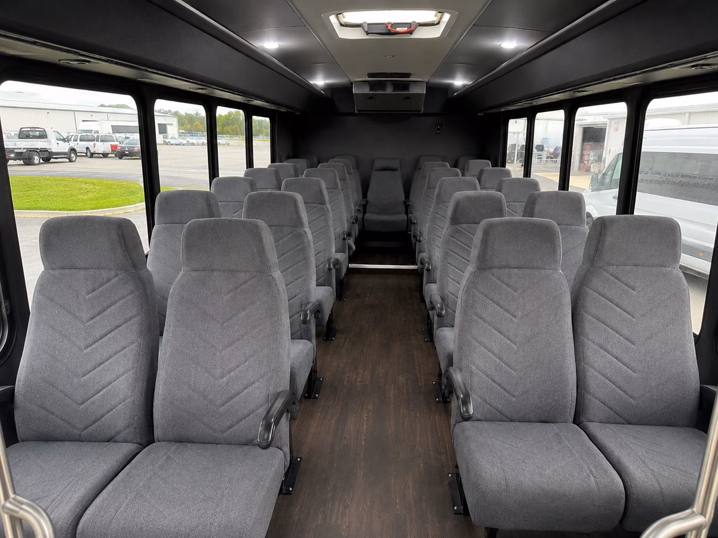 georgetown 20 passenger minibus inside