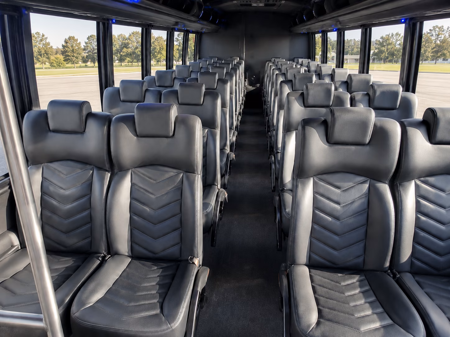 georgetown 20 passenger minibus interior