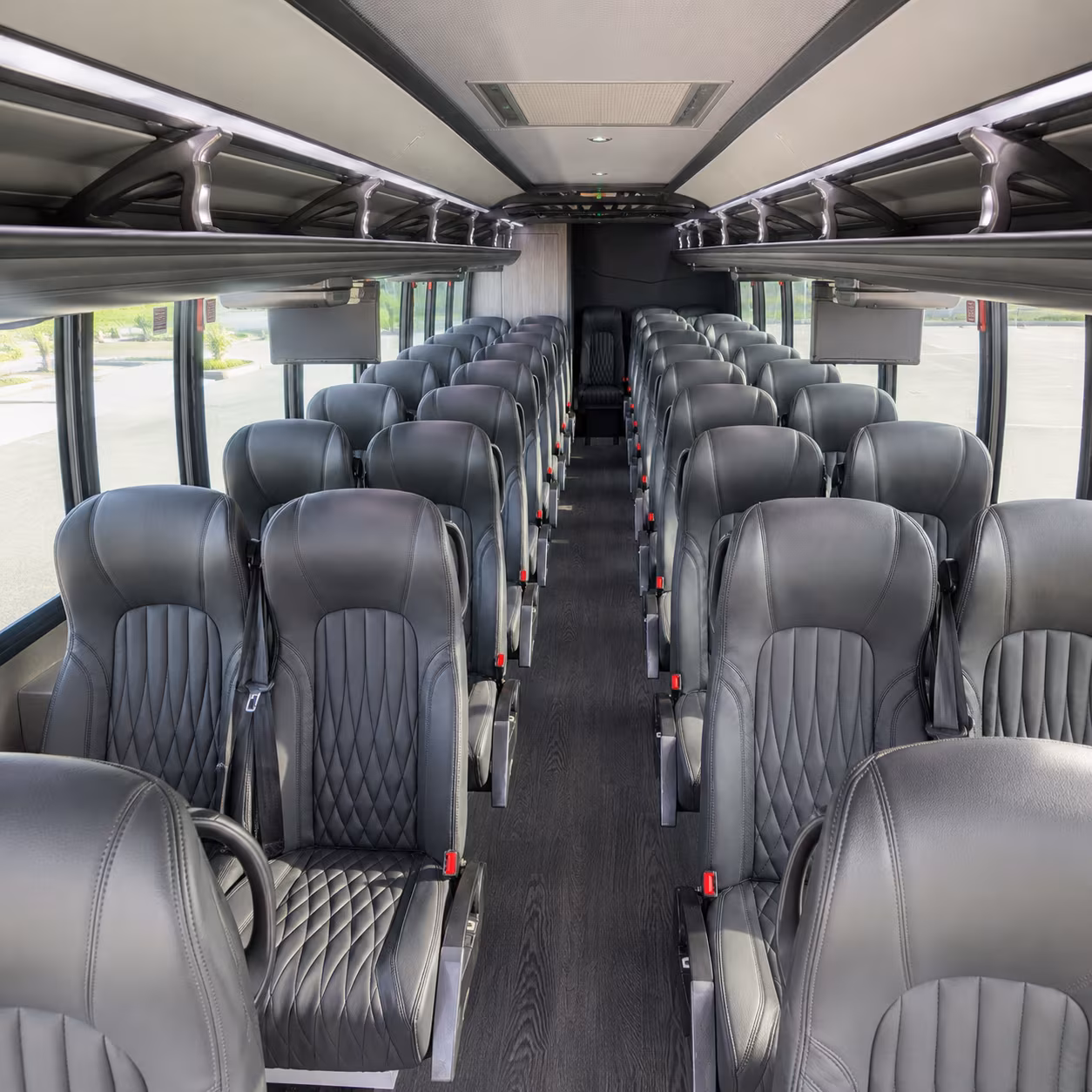 georgetown 25 passenger minibus interior
