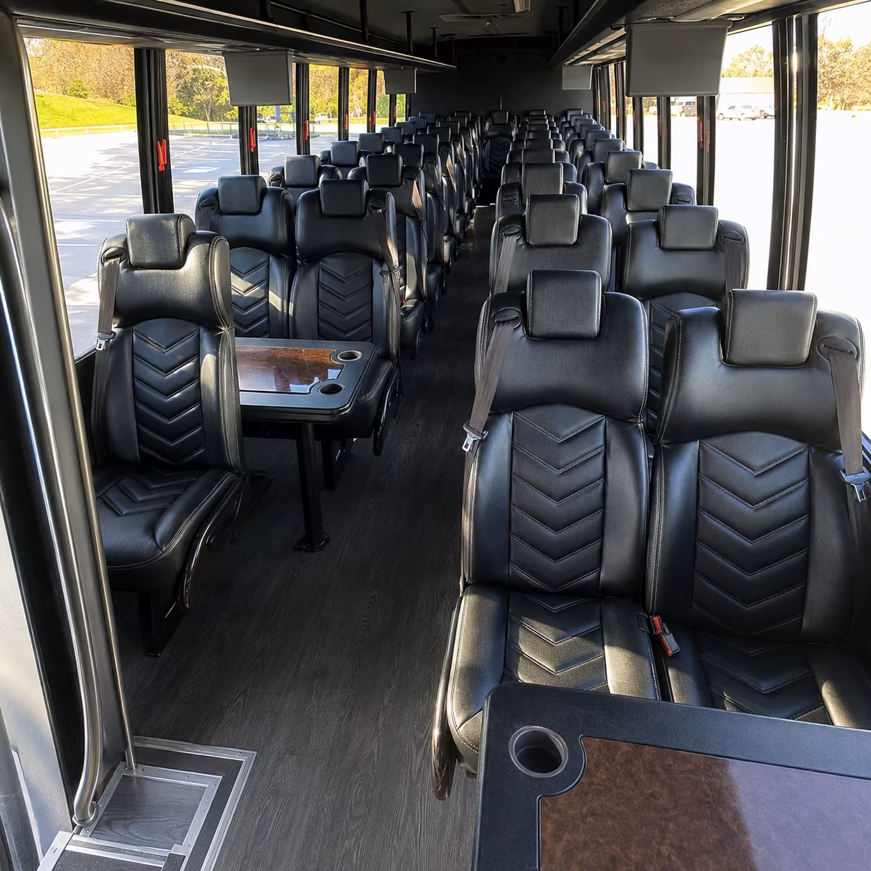 georgetown 30 passenger minibus interior