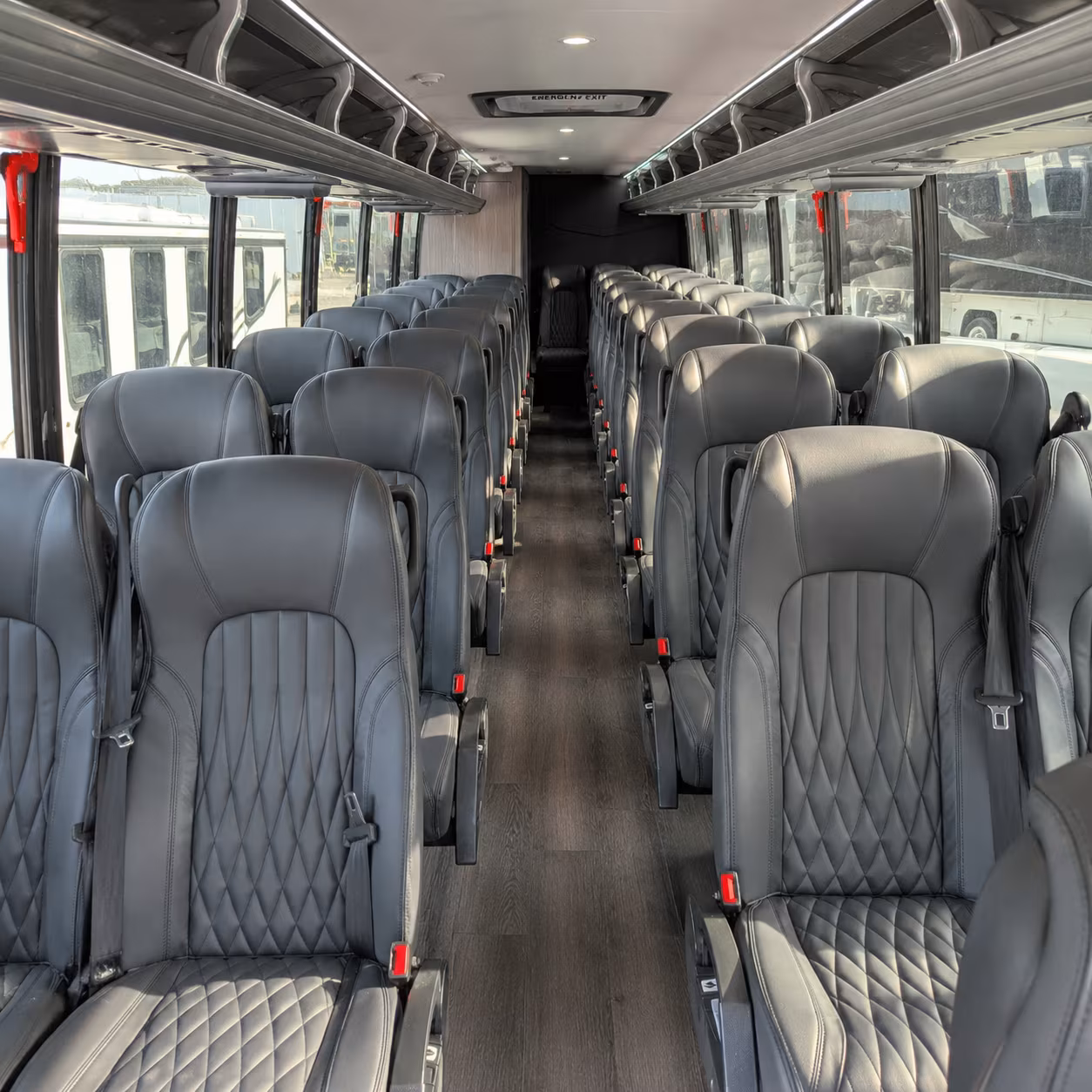 georgetown 35 passenger minibus interior