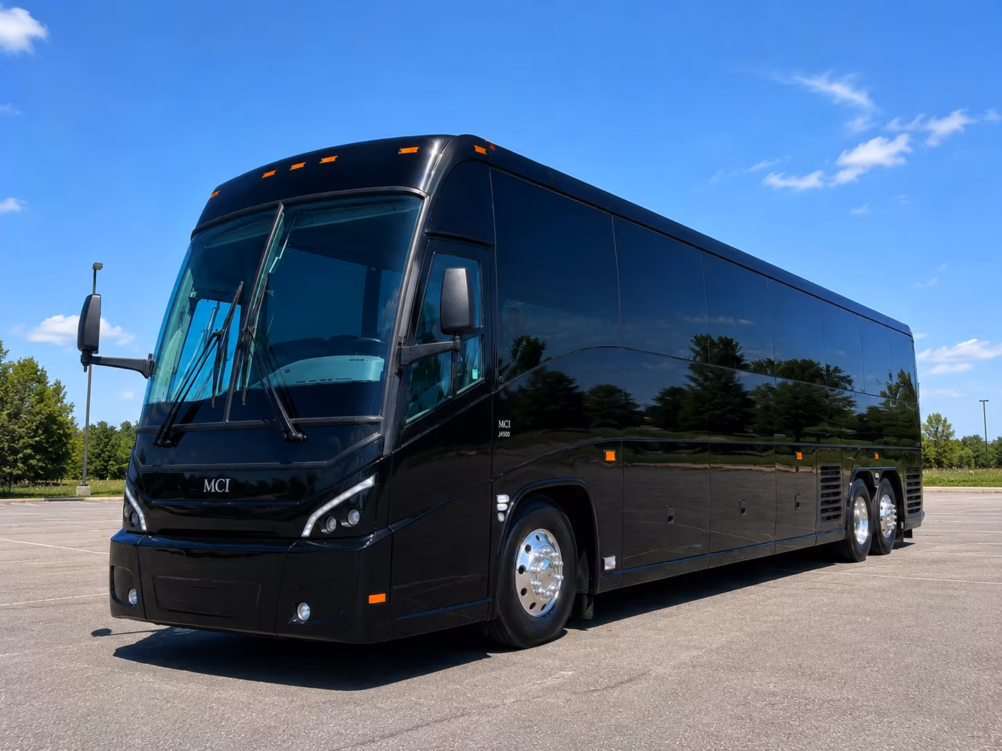 georgetown 56 passenger charter bus