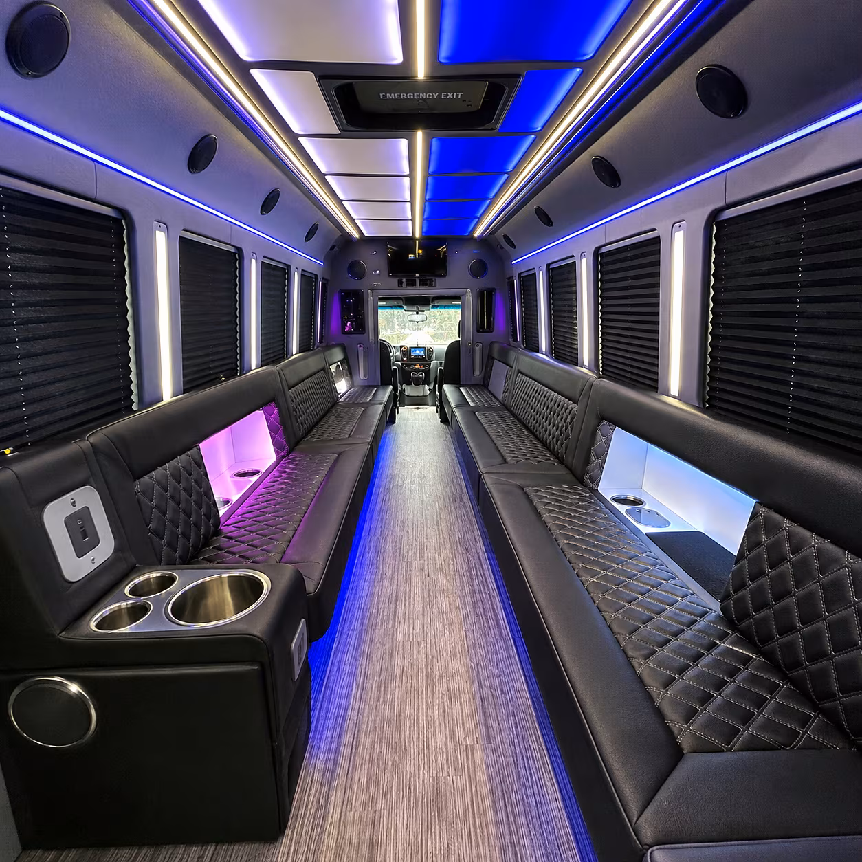 georgetown party bus inside