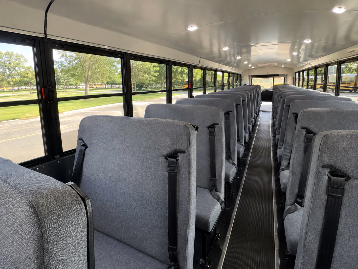 georgetown school bus inside