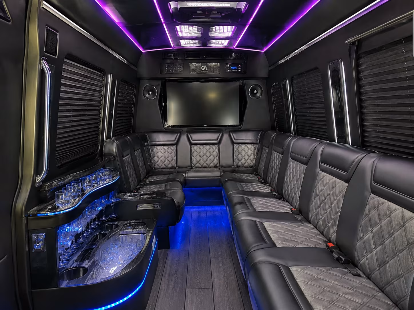 georgetown sprinter limousine interior