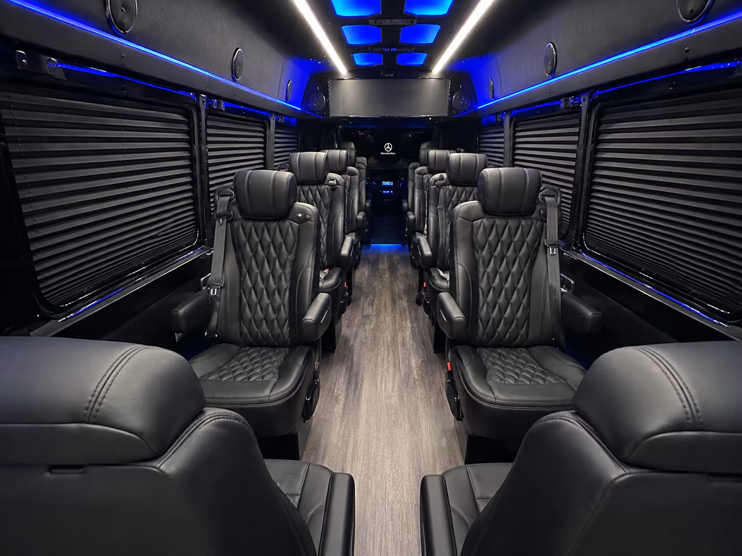 georgetown sprinter van with driver inside