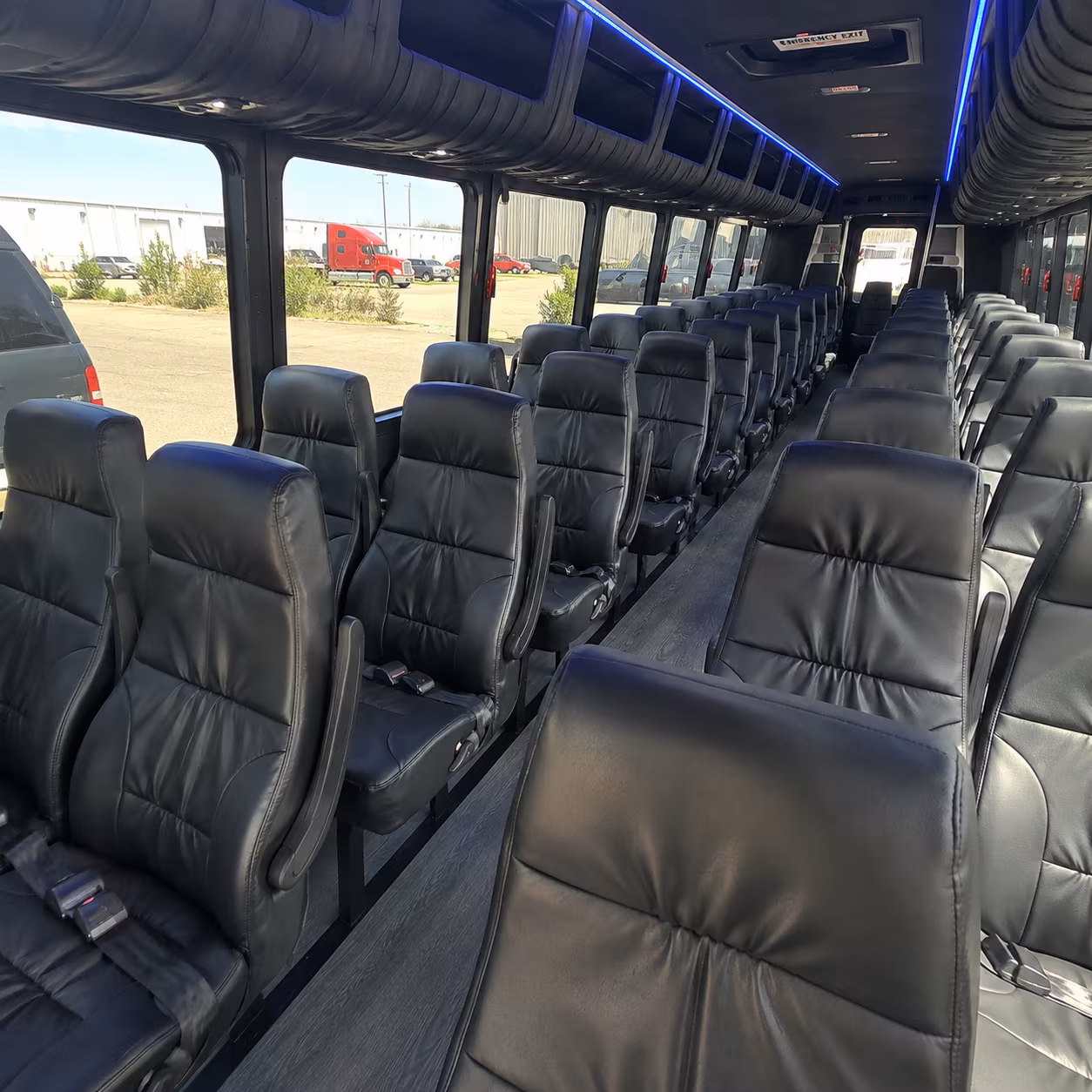 georgetown wedding transportation onboard seating