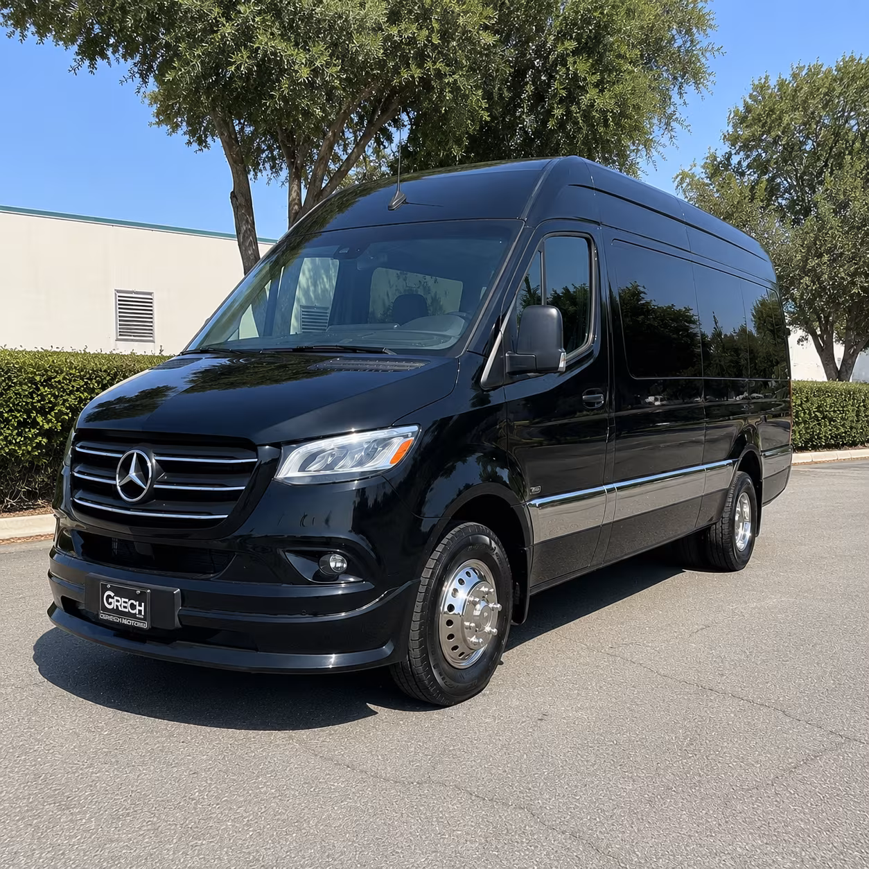 sprinter van rentals for small georgetown prom groups