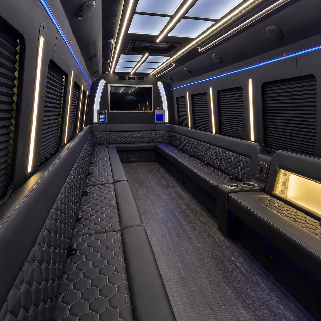 tailgate party buses for georgetown fan groups and booster clubs